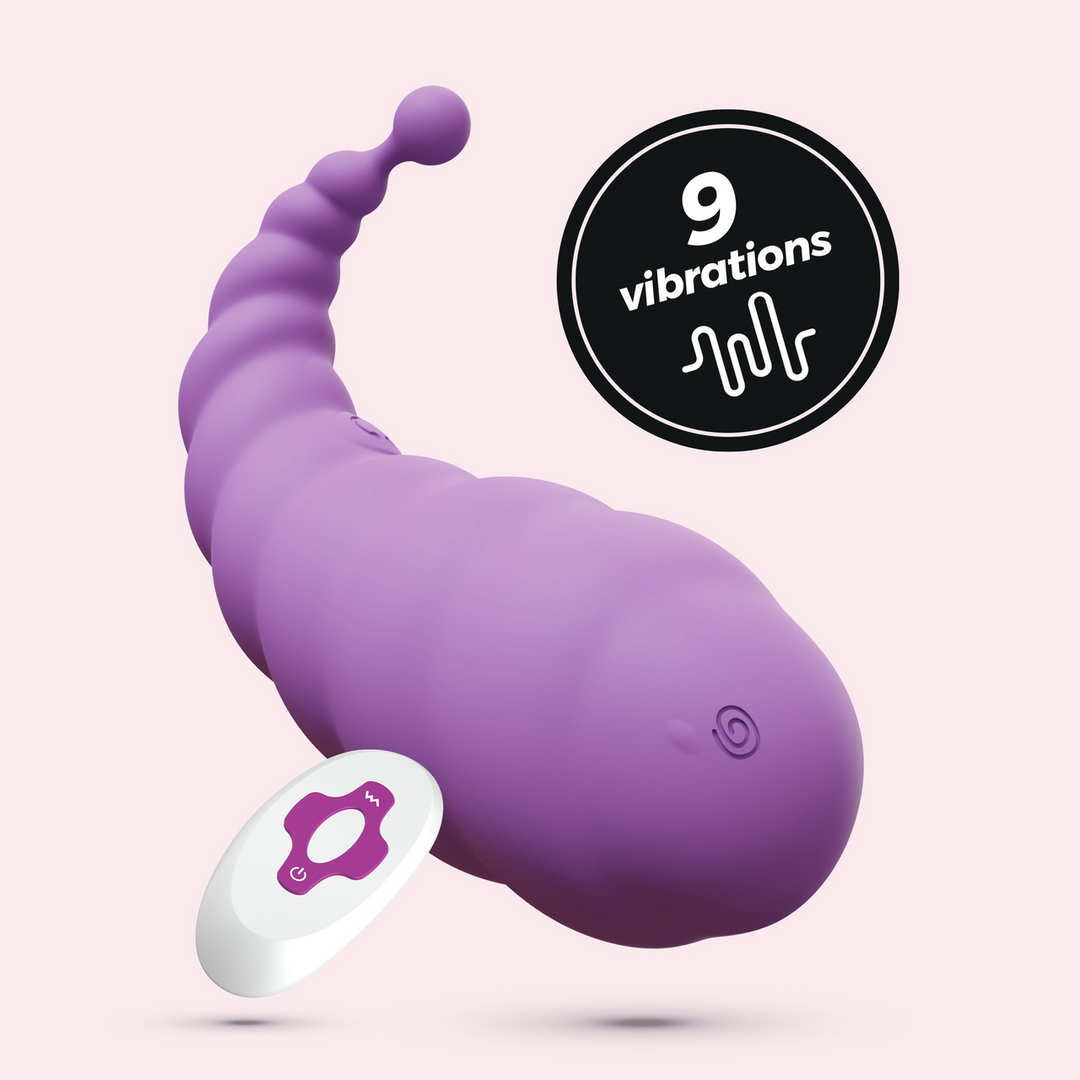 Cocoon - Oplaadbaar Vibrerend Ei met Afstandsbediening - Paars