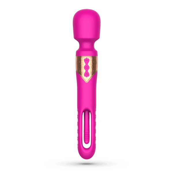 Big Ben - Dual Wand Massager met Flicker - Roze