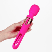 Big Ben - Dual Wand Massager met Flicker - Roze