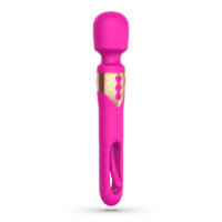 Big Ben - Dual Wand Massager met Flicker - Roze