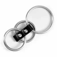 Saruman - Metalen Cockring Set - Zilver