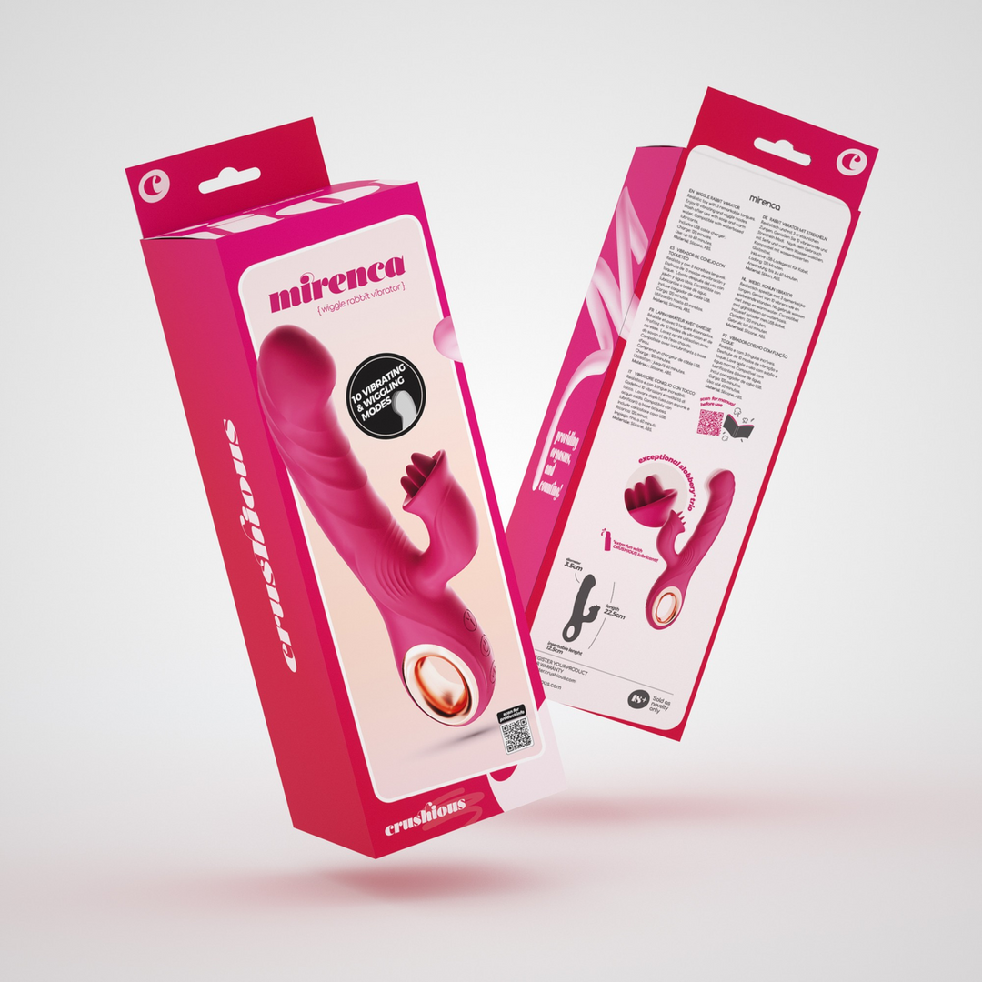 Mirenca - Wiggle Rabbit Vibrator - Roze