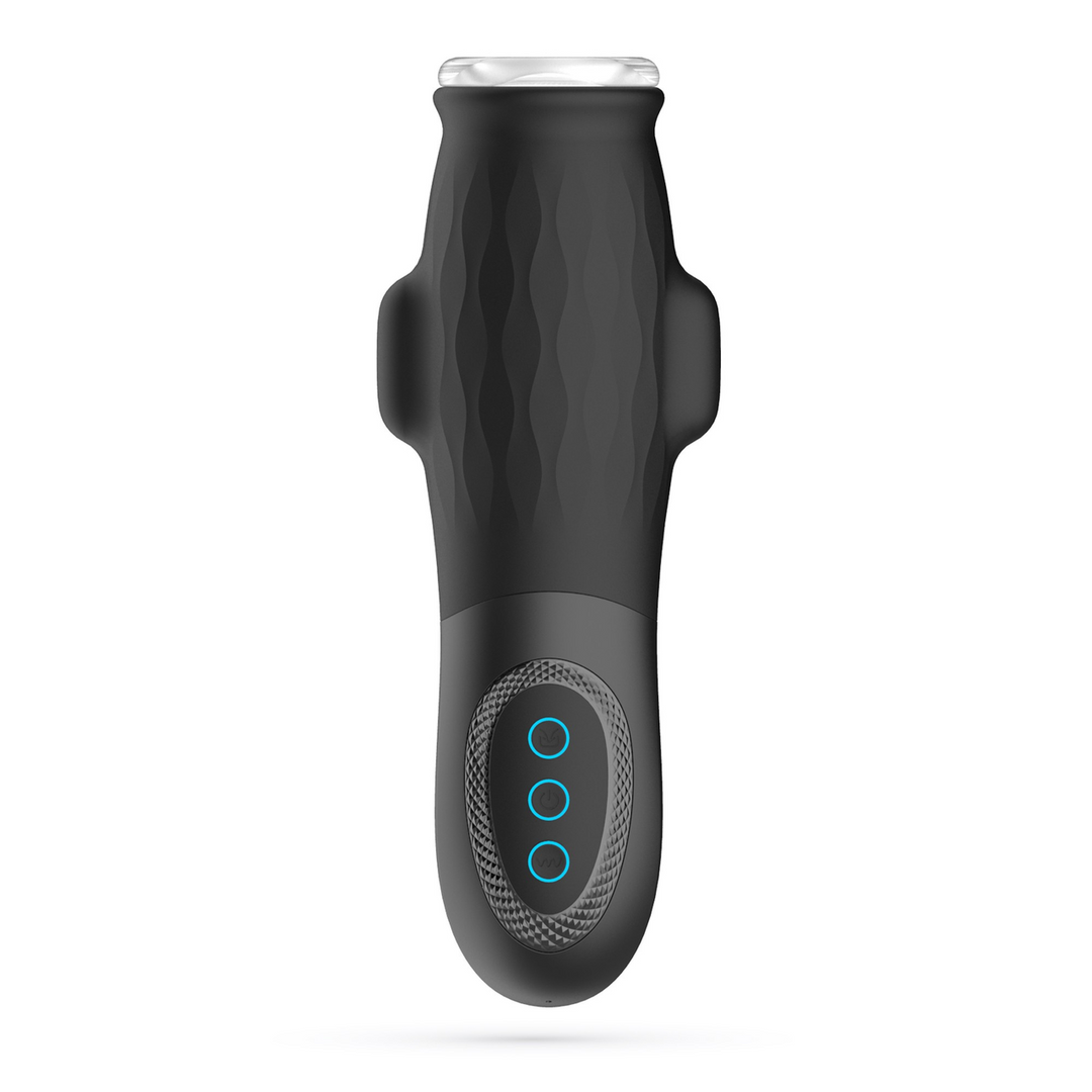 Gargantua - Suction Masturbator with Removable Sleeve and Lubricant - 0.3 fl oz / 10 ml