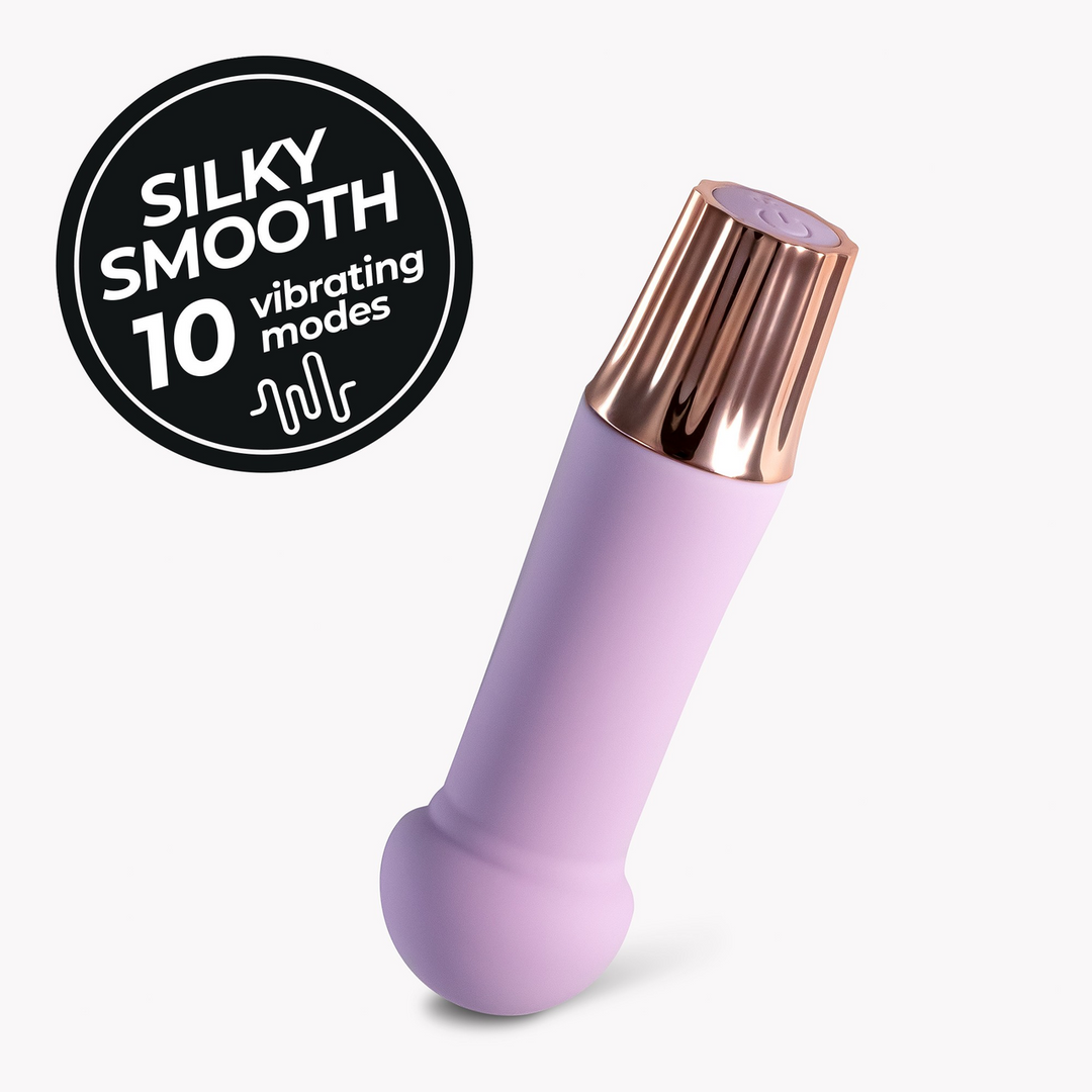 Mellow Puff - Mini Wand Vibrator - Lavendel