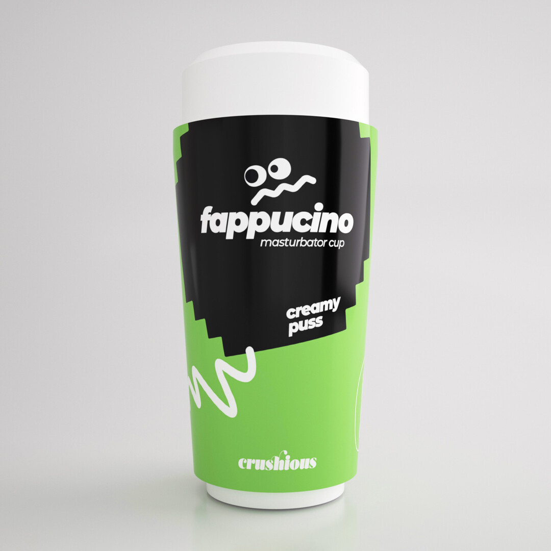 Fappucino Creamy Puss - Vaginale Masturbator Cup - Groen