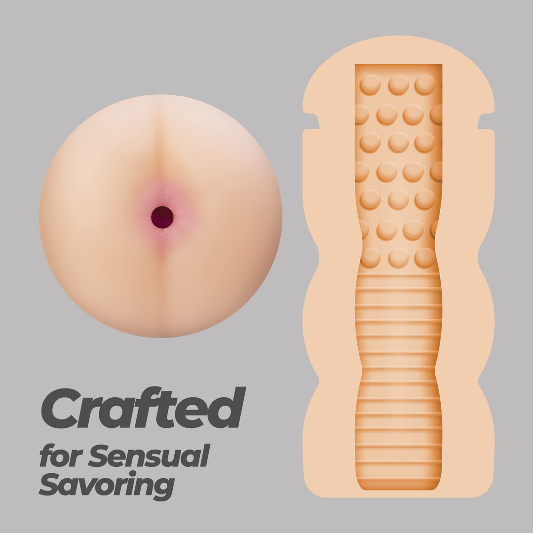 Fappucino Hot Buns - Anale Masturbator Cup - Paars
