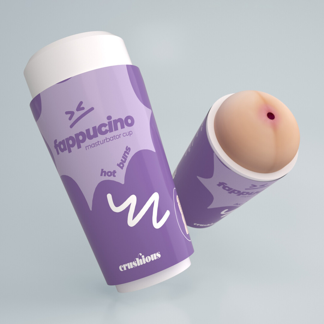 Fappucino Hot Buns - Anale Masturbator Cup - Paars