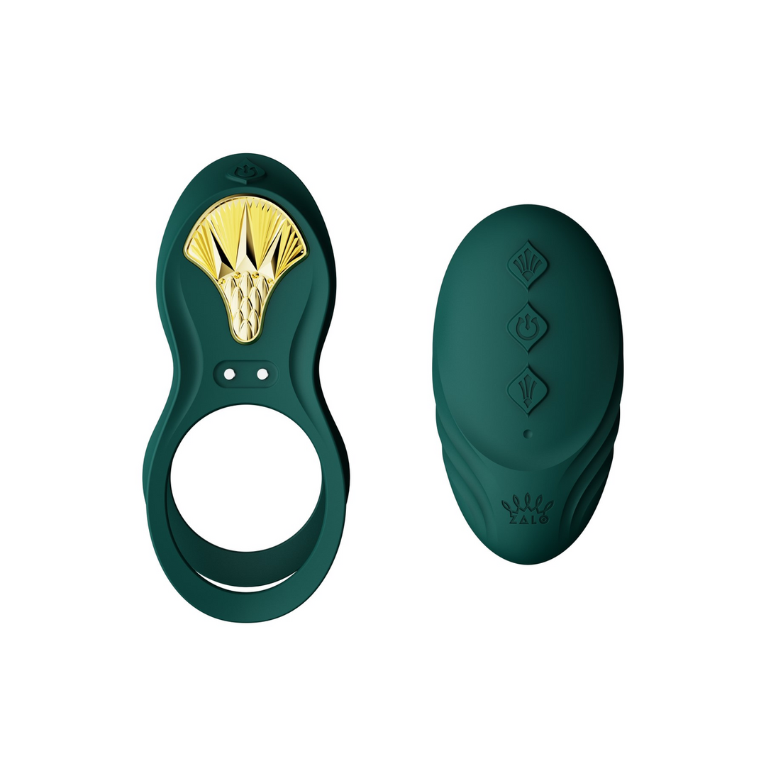 Zalo - BAYEK - Draagbare Vibrator - Turquoise Groen