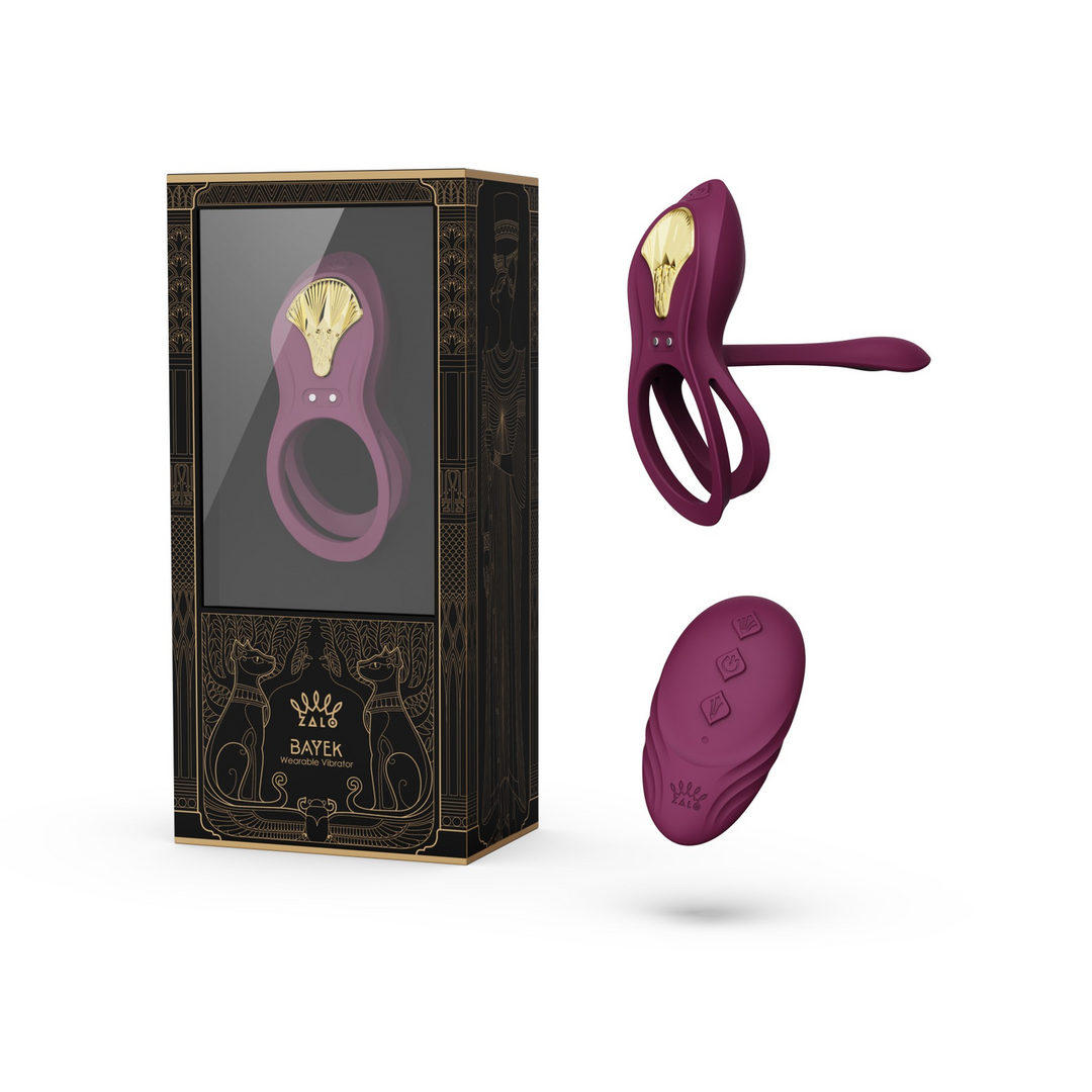 Zalo - BAYEK - Draagbare Vibrator - Velvet Paars