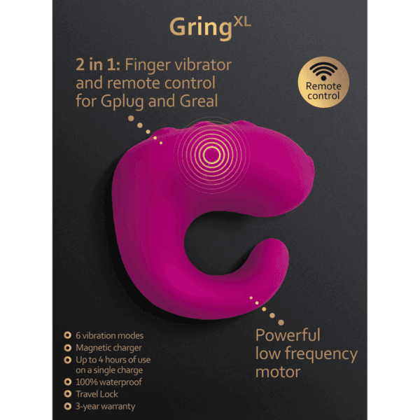 G-Vibe - G-Ring XL - Zoete Framboos