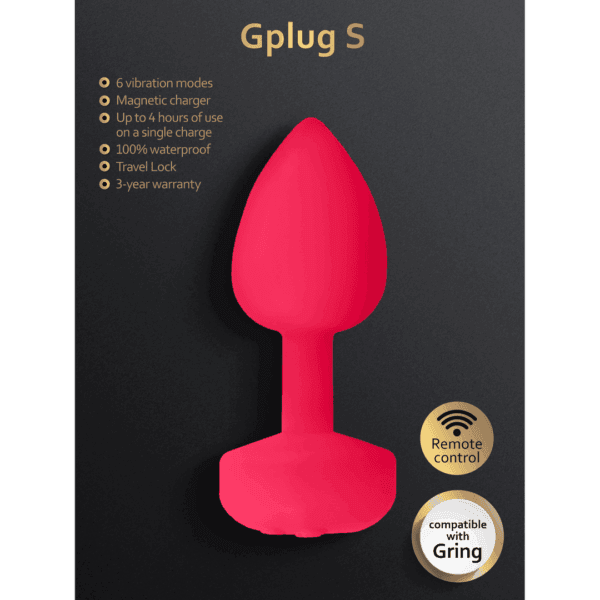 G-Vibe - G-Plug S - Neon Roze
