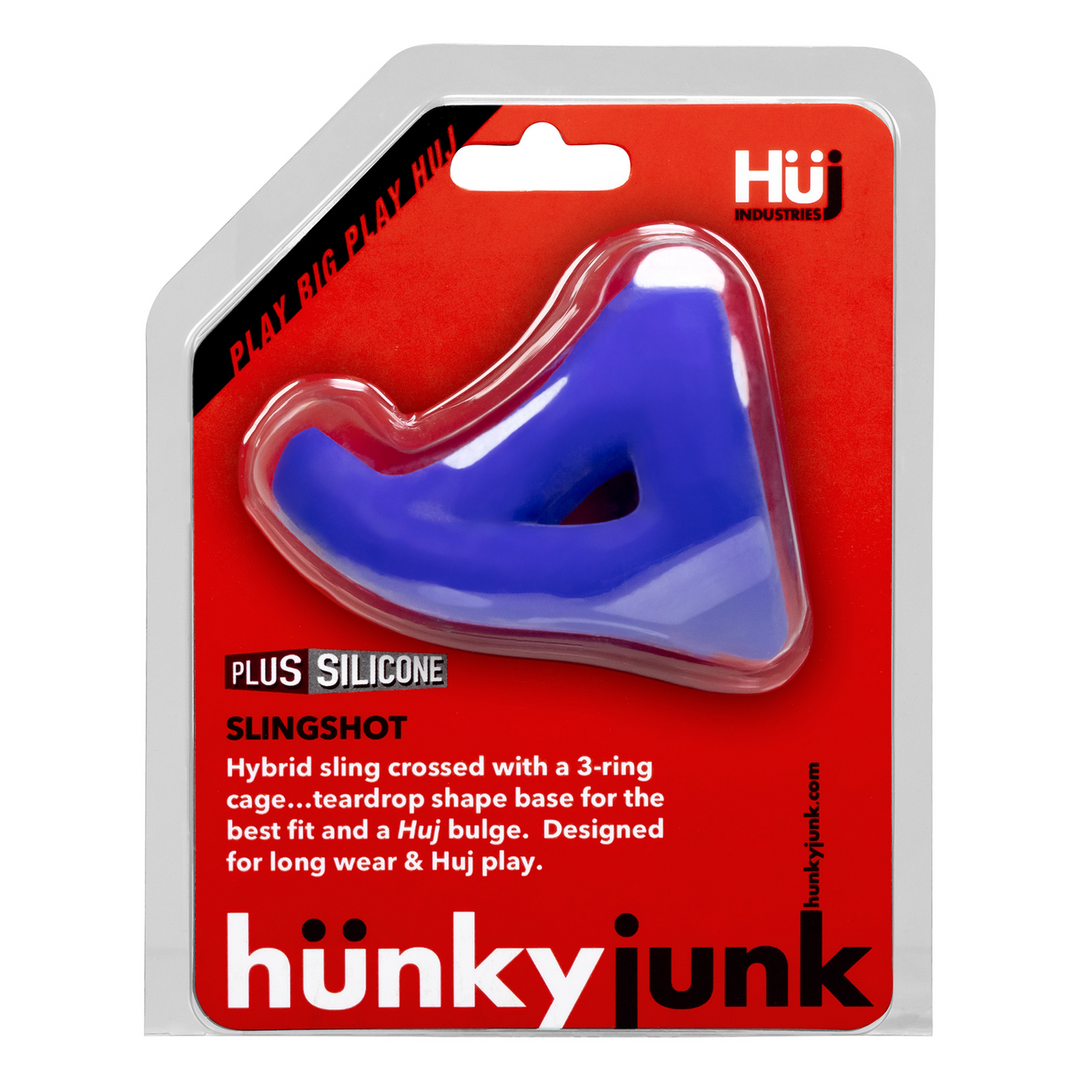 Hunkyjunk - Slingshot - 3-Ring Teardrop Sling - Kobalt