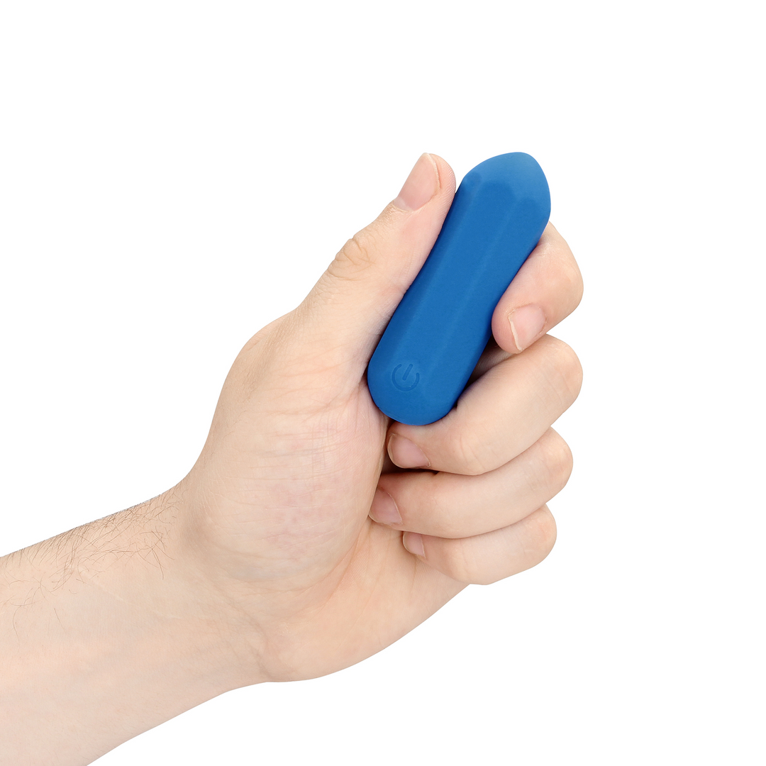 Hexagon Shaped Bullet Vibrator - Jetset Blue