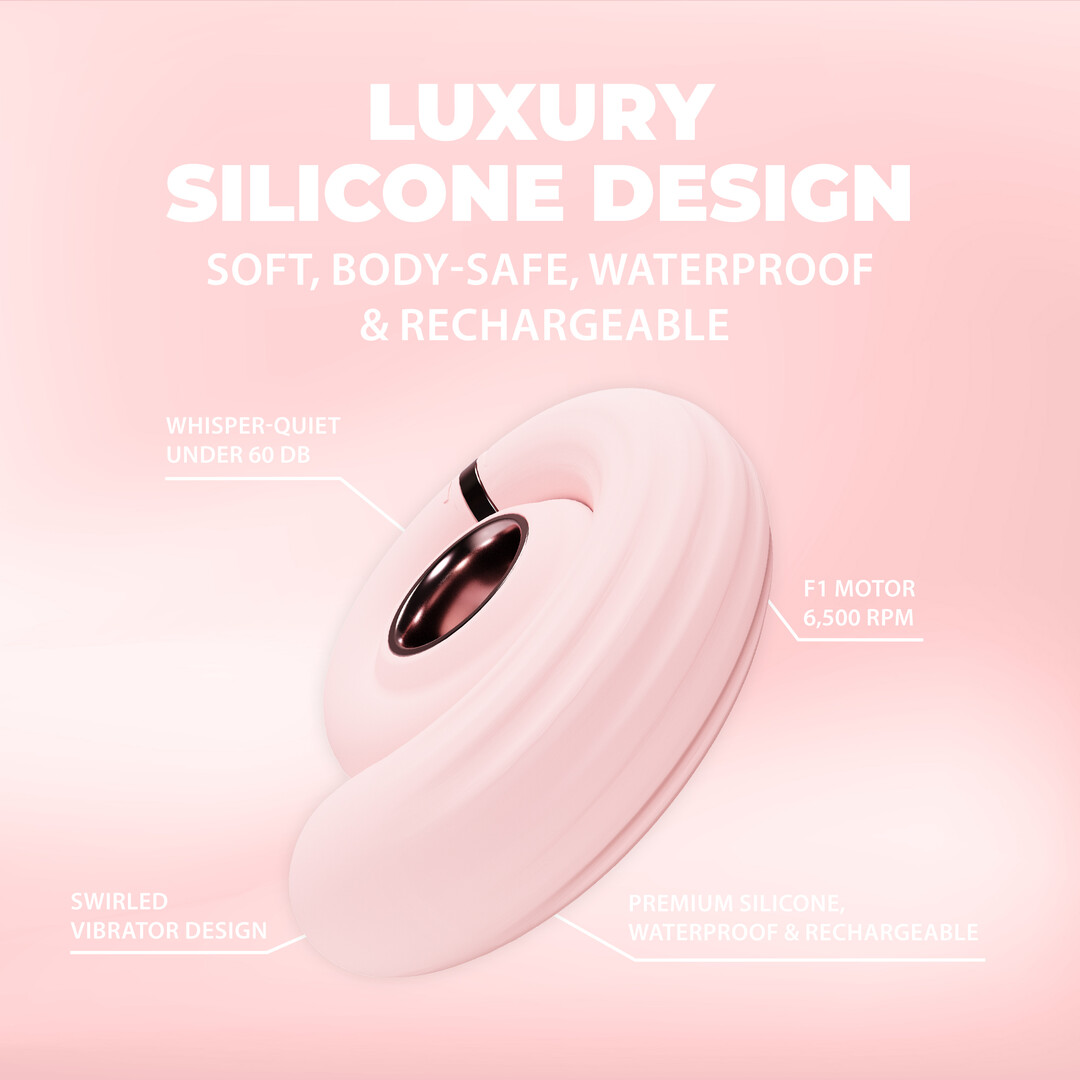 Tourner - Vibrerende Swirl - Roze