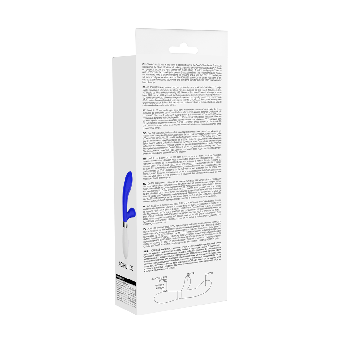 Luminous - Achilles - Clitoris en Vagina Vibrator