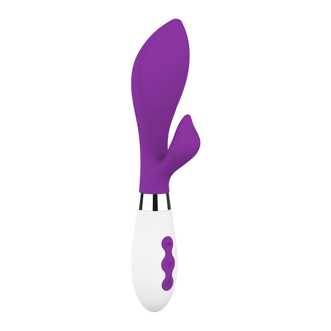 Luna - Achelois - Oplaadbare Clitorisstimulator en Vibrator - Paars