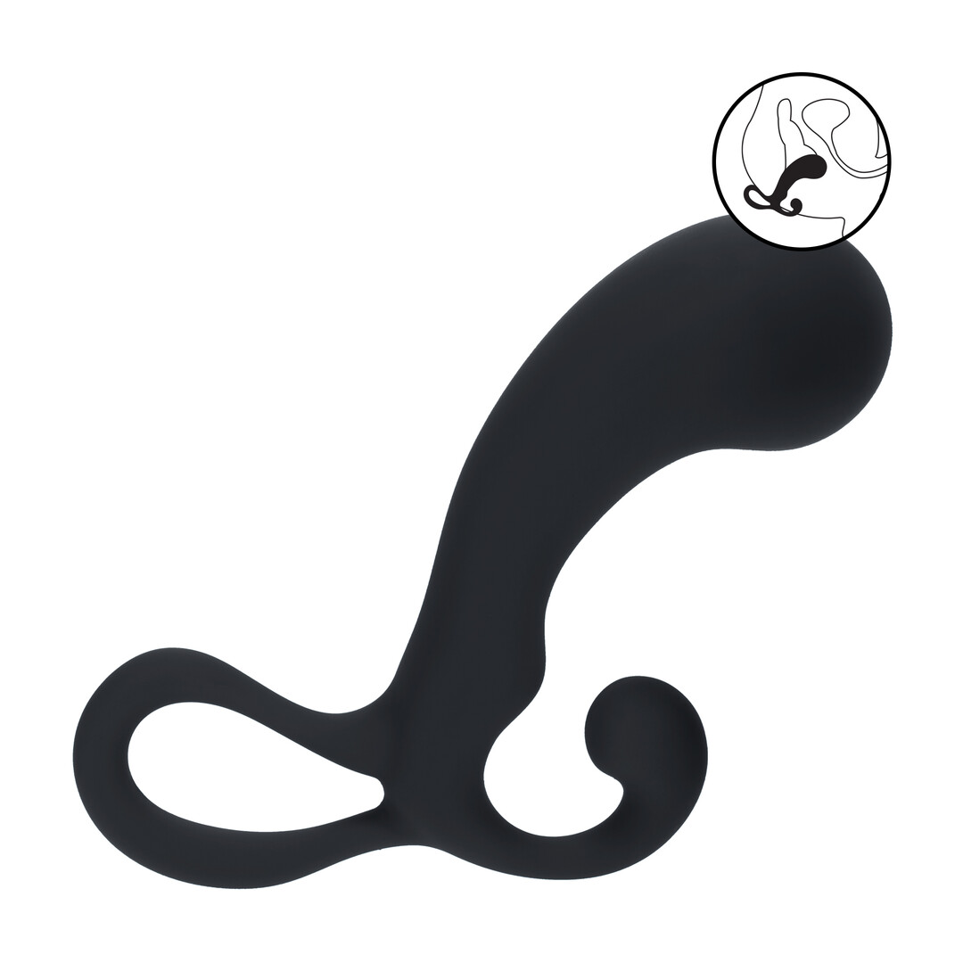 Levelz - Lamp met Lussen Silicoon Prostaat Massager - M - Zwart