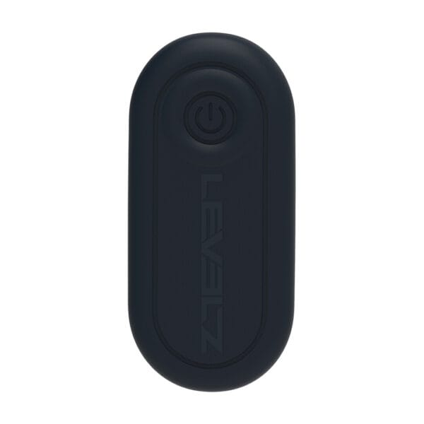 Levelz - Dual Vibrating Remote Rotating Beads Silicone Prostate Stimulator with Cock and Ball Ring - Black