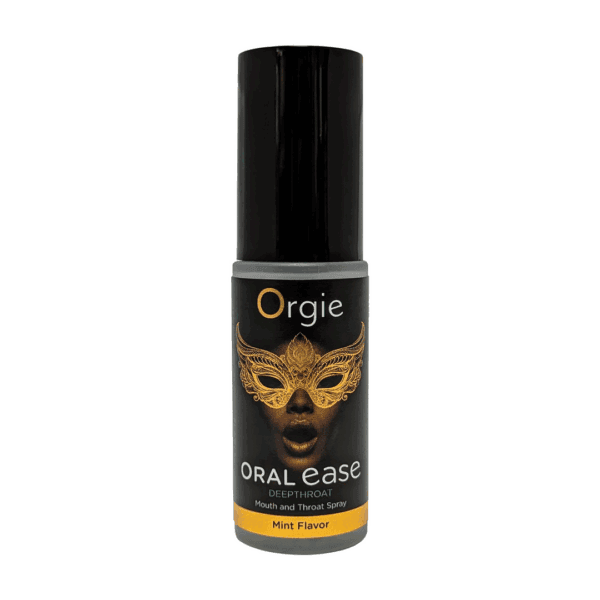 Oral Ease Deepthroat - Mond- en Keelspray - Munt Smaak - 0,5 fl oz / 15 ml