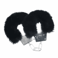Classic Fluffy Handcuffs - Black
