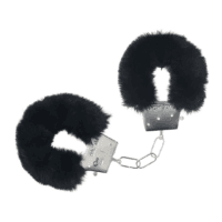 Classic Fluffy Handcuffs - Black