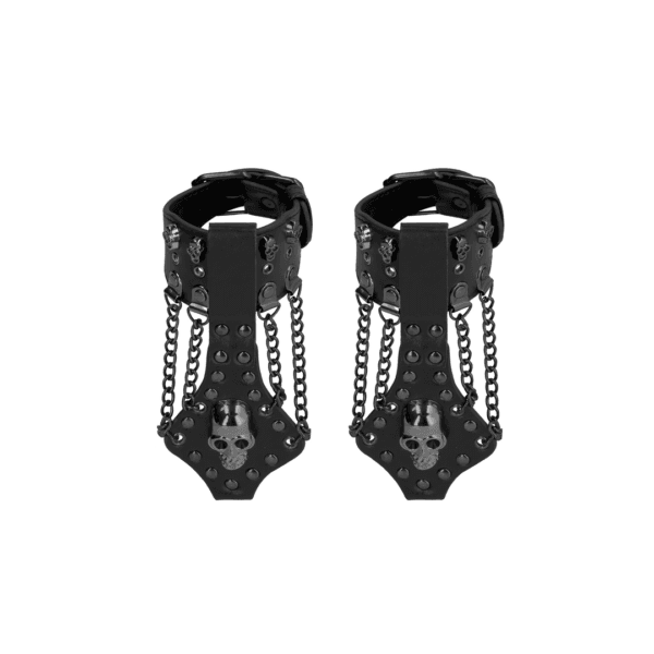 Ouch! - Handcuffs with Skulls and Chains