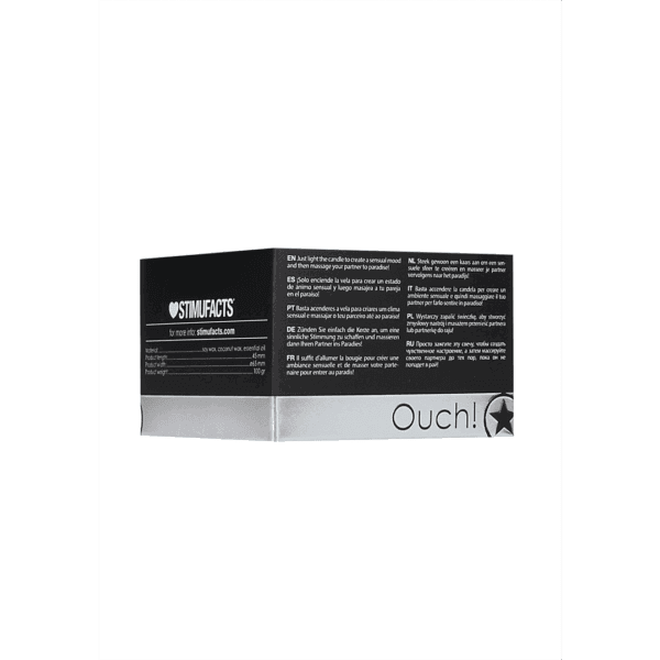 Ouch! - Massagekaars - Rozengeur