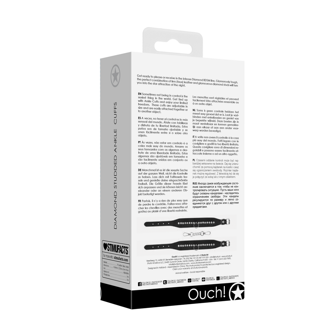 Diamond - Diamant Studded Enkelboeien