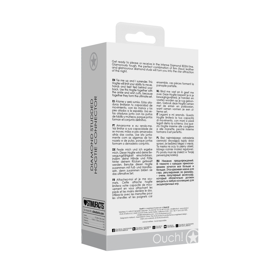 Diamond - Diamantgestikte Hogtie