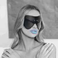 Venice Collectie - Oogmasker - Zwart