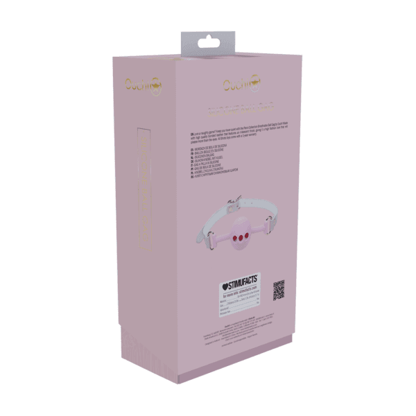 Paris Collectie - Siliconen Ball Gag - Roze