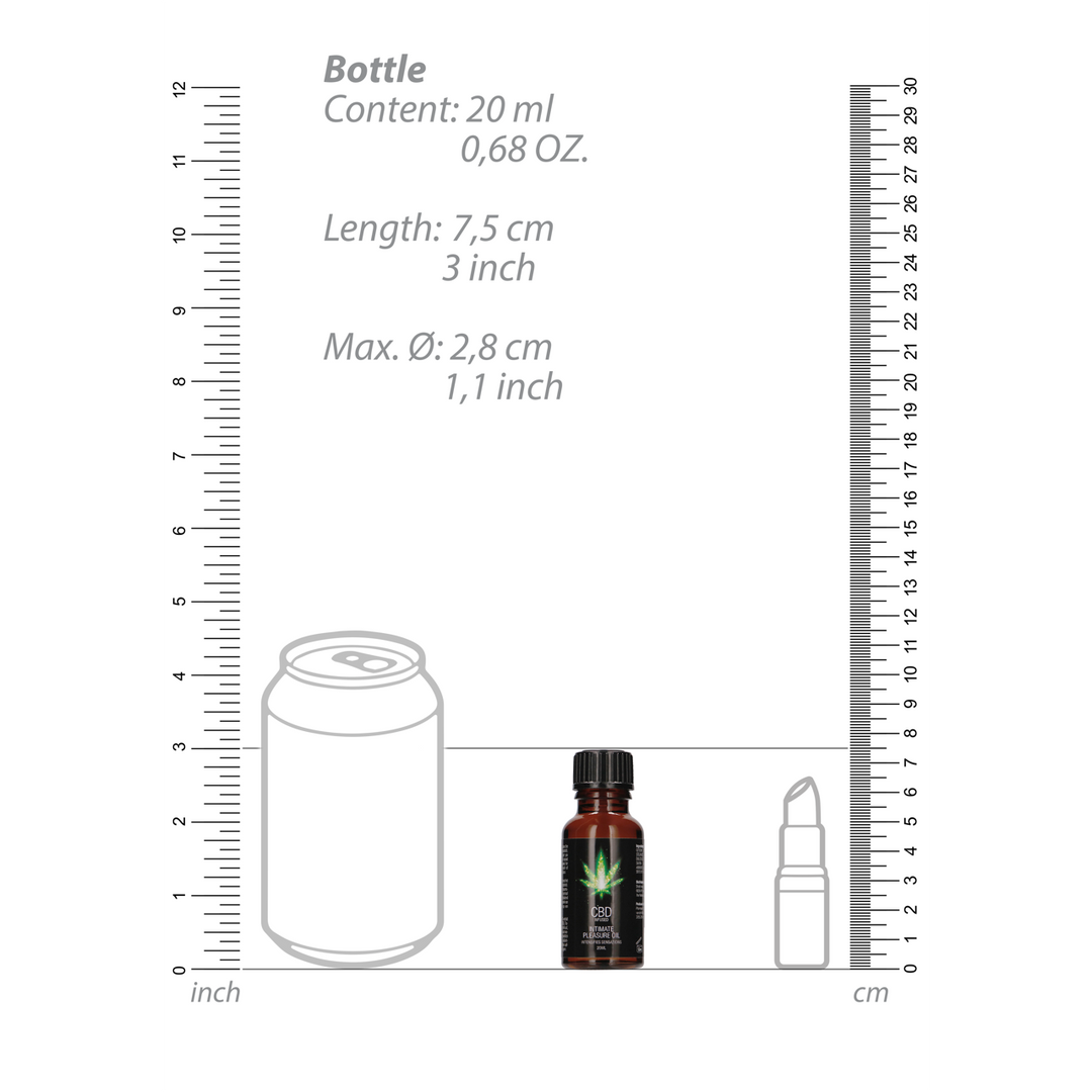 Pharmquests - CBD Intimate Pleasure Oil - 0,7 fl oz / 20 ml