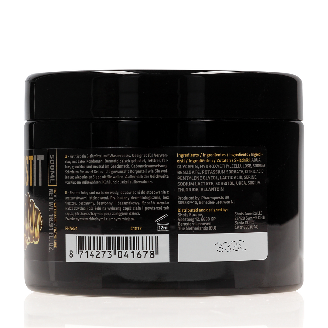Fist It  - Waterbased Glijmiddel - 17 fl oz / 500 ml