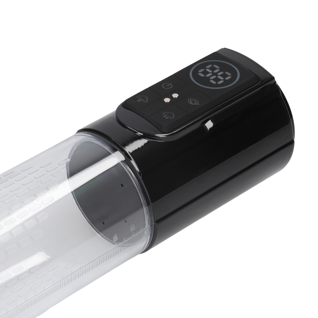 MegaLift - Automatische Waterdichte Penis Pomp - Zwart