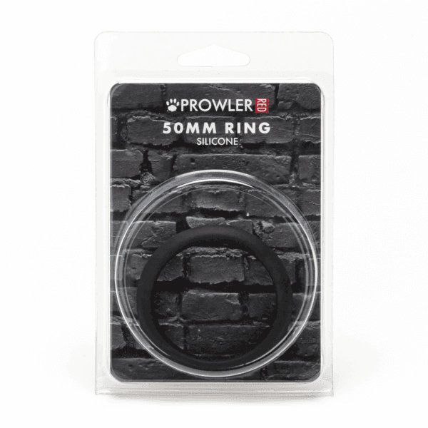 prowler red silicone 50mm ring zwart Prowler Red - Silicone 50mm Ring - Zwart