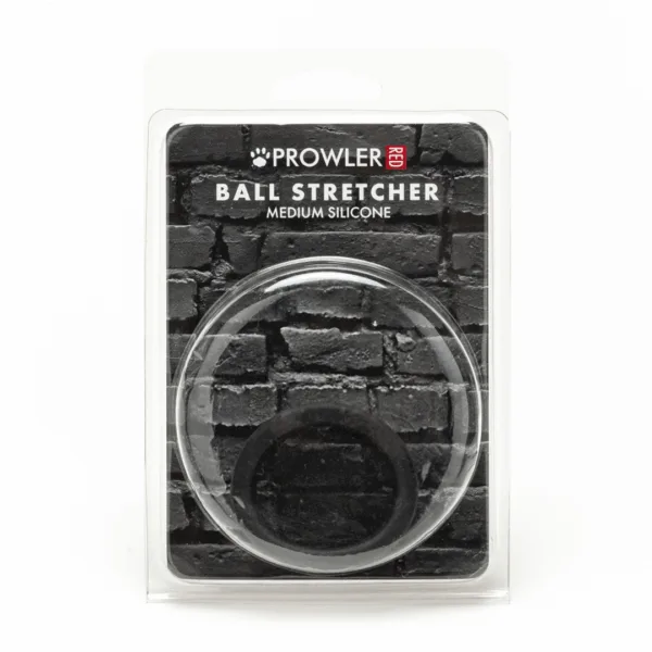 prowler red silicone ball stretcher medium zwart Prowler Red - Silicone Ball Stretcher - Medium - Zwart