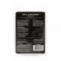 Prowler Red - Siliconen Ball Stretcher - Groot - Zwart