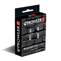 Prowler Red - Magnetische Orbs - 4 Paar Set - Zilver