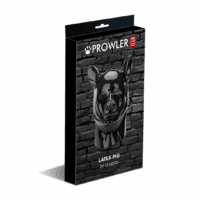 Prowler Red - Latex Pig Hood - Zwart