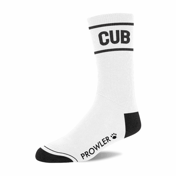 prowler red cub sokken wit/zwart Prowler Red - Cub Sokken - Wit/Zwart