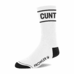 Prowler Red - Kut Sokken - Wit/Zwart