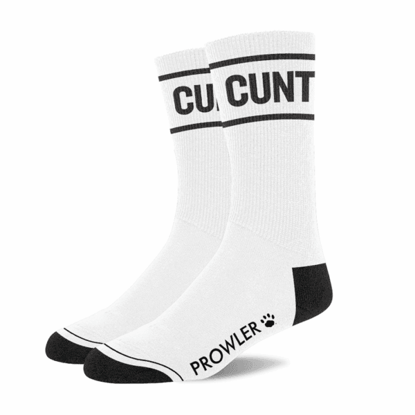 Prowler Red - Kut Sokken - Wit/Zwart