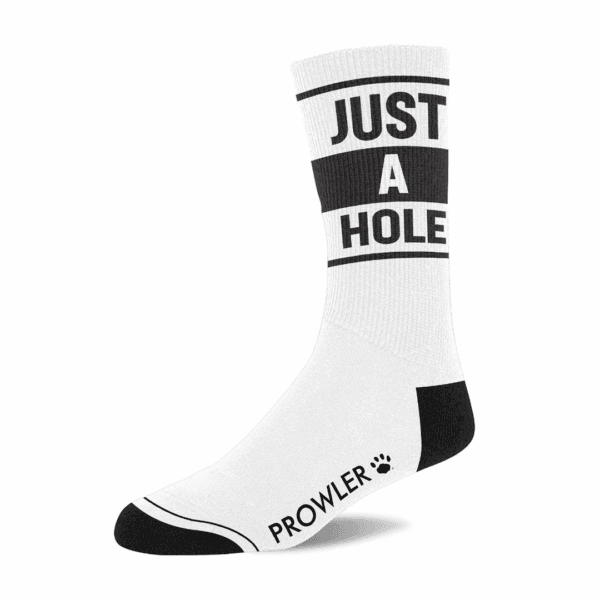 prowler red just a hole sokken wit/zwart Prowler Red - Just A Hole Sokken - Wit/Zwart