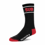 Prowler Red - Sub Sokken - Zwart/Rood