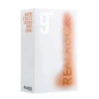 RealRock - Vibrerende Realistische Cock met Scrotum - 9 / 23 cm