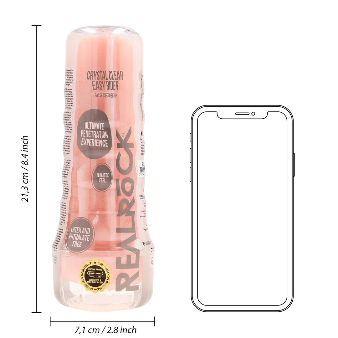Crystal Clear - Easy Rider - Pussy Masturbator - Flesh