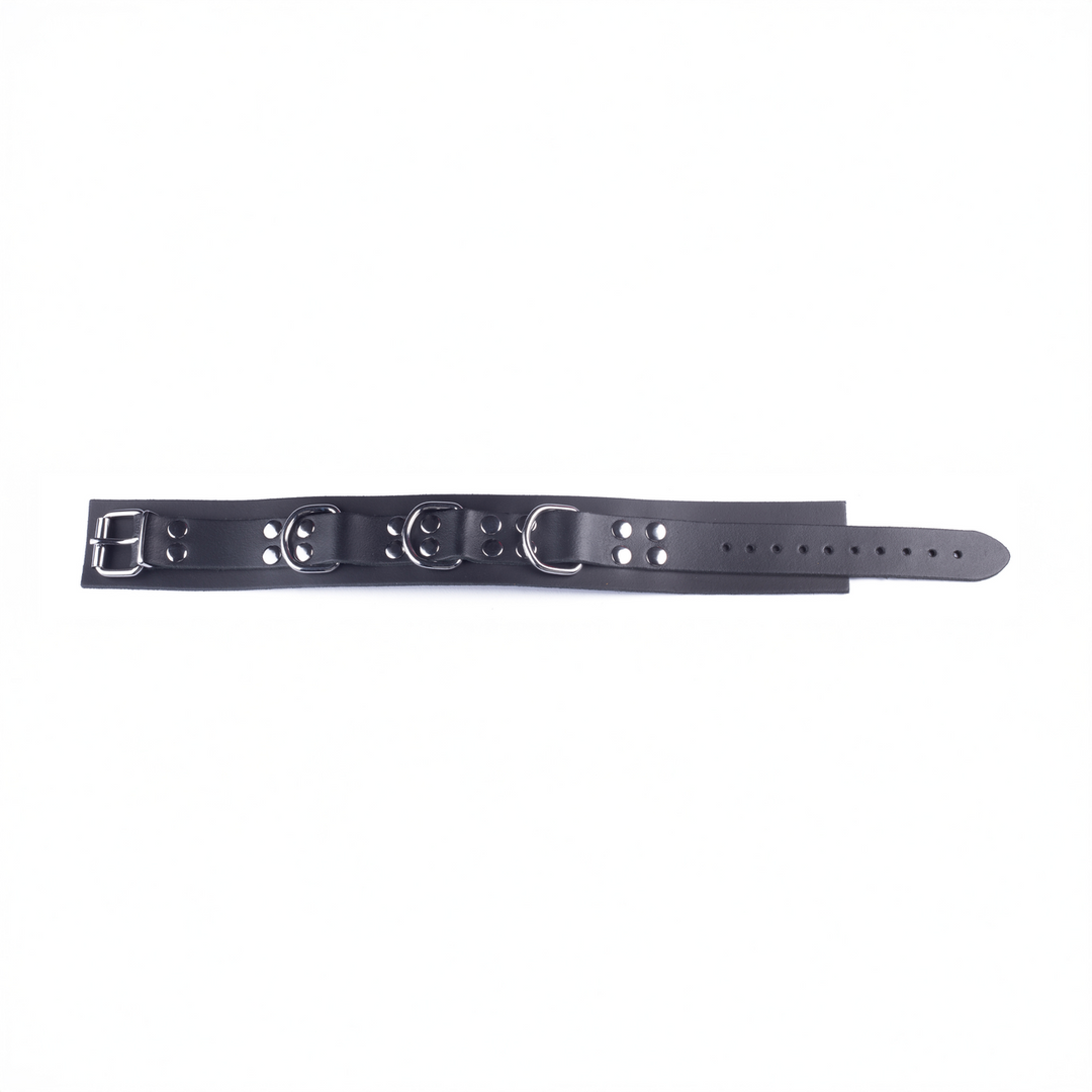 Ultra Leather Ketting - Zwart