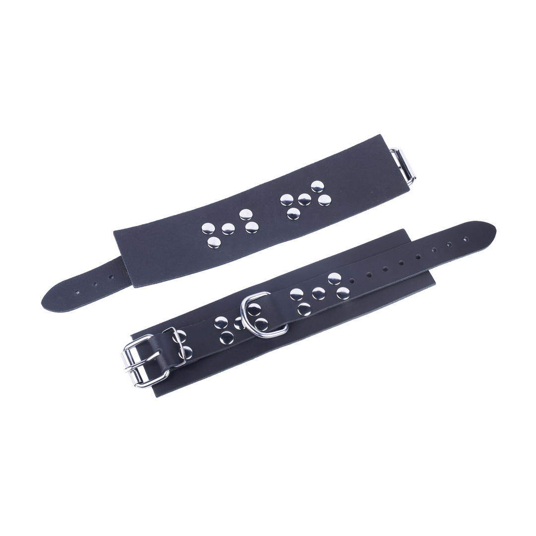 Ultra Leather Handboeien - Zwart