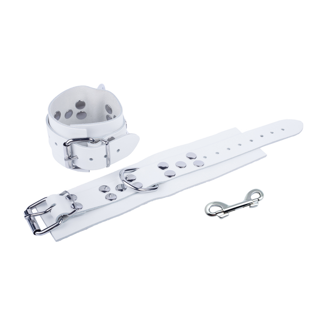 Ultra Leather Handboeien - Wit