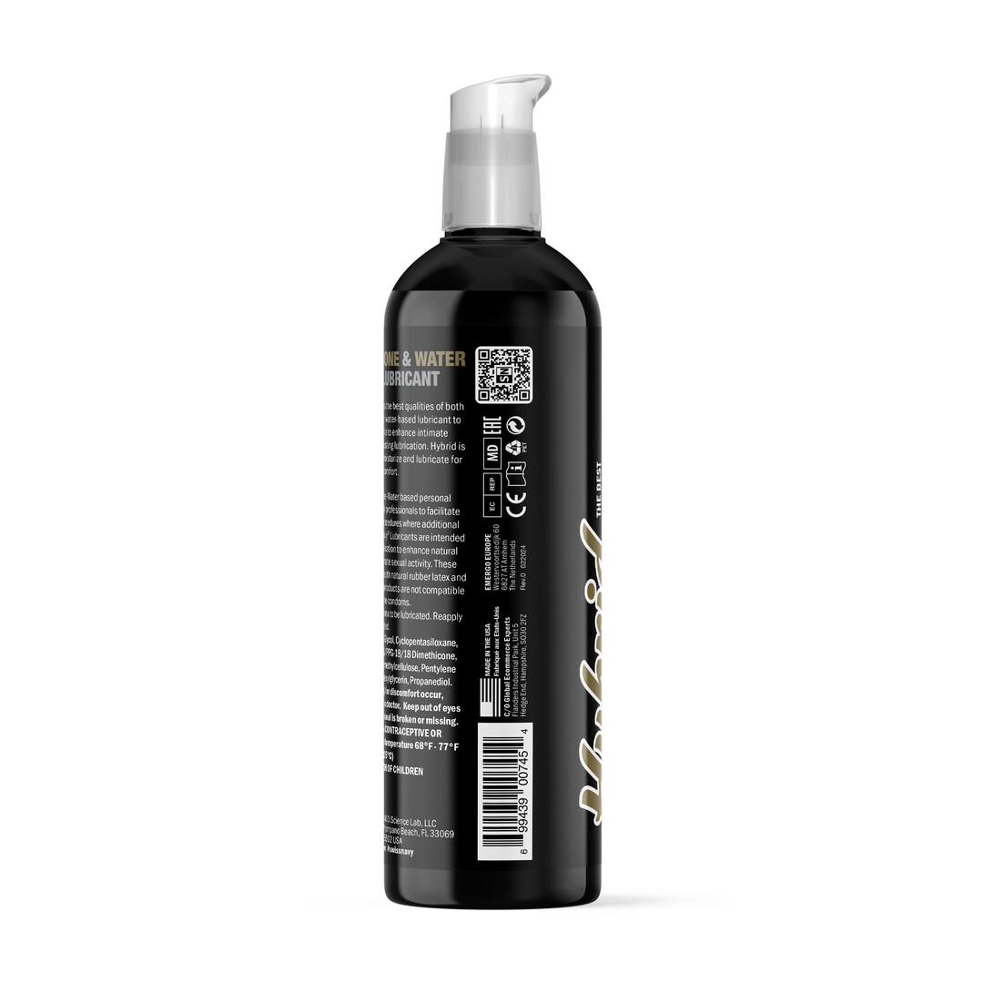Swiss Navy - Hybrid - Premium Siliconen en Water Hybrid Glijmiddel - 8 fl oz / 237 ml